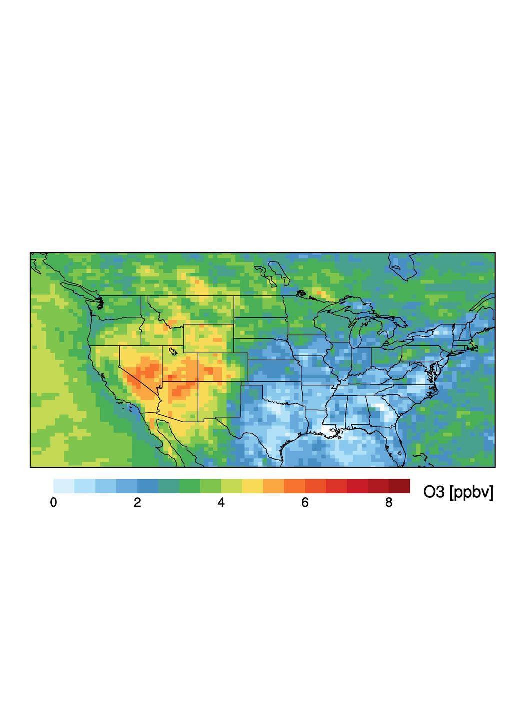 Estimates of Asian and stratospheric influence on WUS surface ozone in spring TOOL: GFDL AM3 chemistry-climate model [Donner et al., J. Clim.