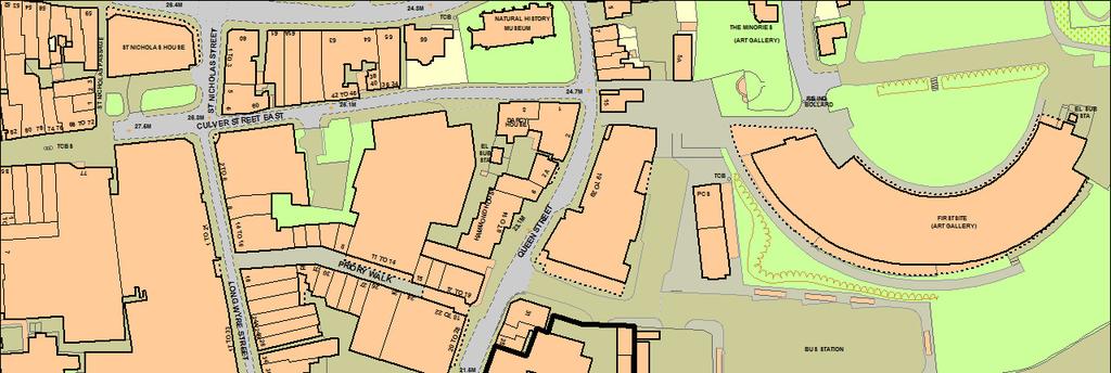 Application No: 151660 Location: Old Police Station, 37 Queen Street, Colchester, CO1 2PQ Scale (approx): 1:1250 The Ordnance Survey map data included within this publication is provided by