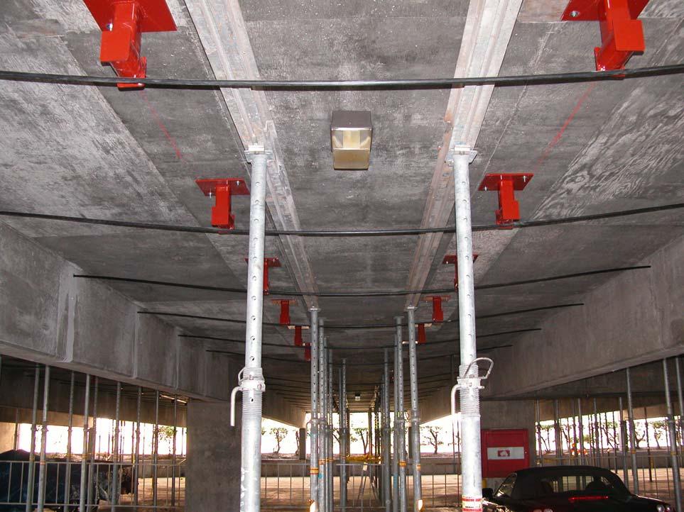 One-way External Post- tensioning (Shoring in Conjunction with EPT