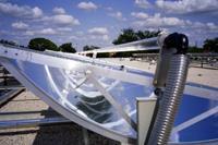 The XCPC Solar array cost estimates for a 100 kwt array (28 gph