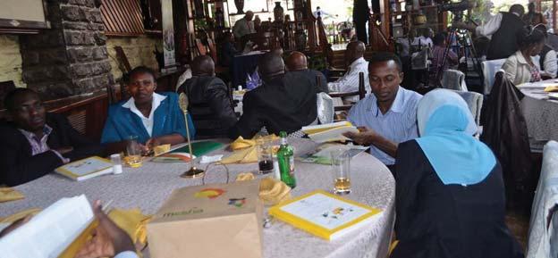 ii. OFAB Kenya Supports a Luncheon and Makes a Presentation at the MESHA Conference In a bid to contribute to informed decision making process on matters of agricultural biotechnology, OFAB Kenya