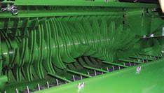 The knives are sprung loaded for protection against foreign objects, can be hydraulically retracted from the tractor seat and can be inserted or removed