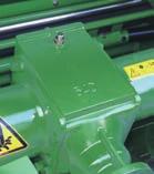 When wanting to switch from a straight hitch to the lower position of a pick-up hitch, when changing over tractors for example, creates no problem for the KRONE drawbar.