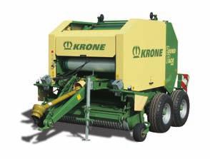 Use the KRONE benefits to your advantage Excellent bale productivity in silage, hay and straw combined with a problem-free operation and complete ease of use these are the outstanding characteristics