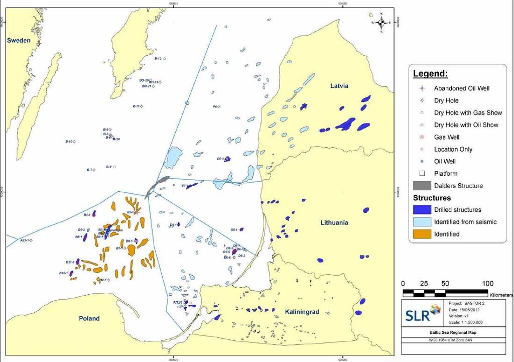 geological data from oil exploration and geological maps were used for assessing the potential Report now available: