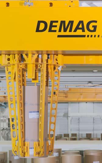New Demag gripper technology Demag Cranes & Components supplies complete crane solutions from a single source including the required load-handling attachments.