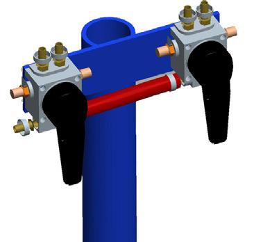 Operation Control Valves Understanding the Valve Bank The valve bank directs compressed air to the clamp rails and flippers.