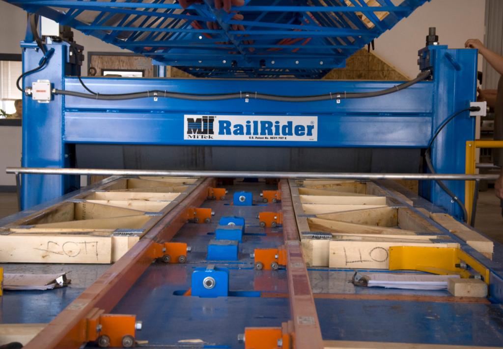 Equipment Introduction to the Equipment Purpose of the Equipment The MiTek Pro Floor Truss Roller System is designed for the fast, accurate and economical production of wood floor trusses.