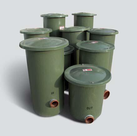 High Performance Package Sewage Treatment Plants Klargester BioDisc BE-BL Sample Chambers When a treatment plant discharges, it is a regulatory requirement to have a sampling point so that the