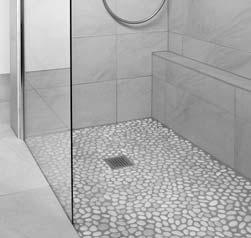 wedi Shower Systems blend the traditional values of design flexibility and robustness as previously only enjoyed with mortar bed installations, while offering added values that come with
