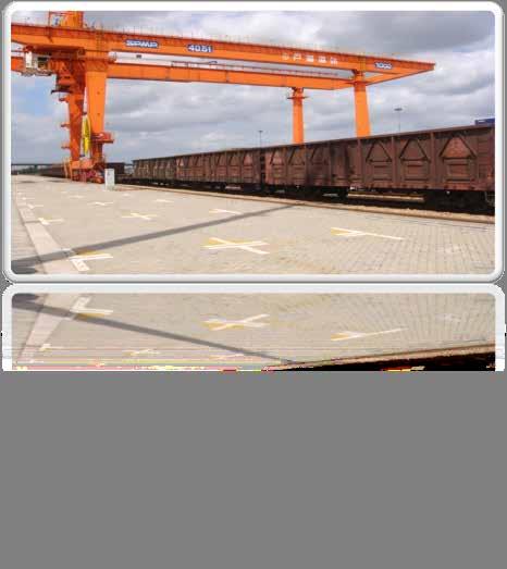 Yangshan Port have transported