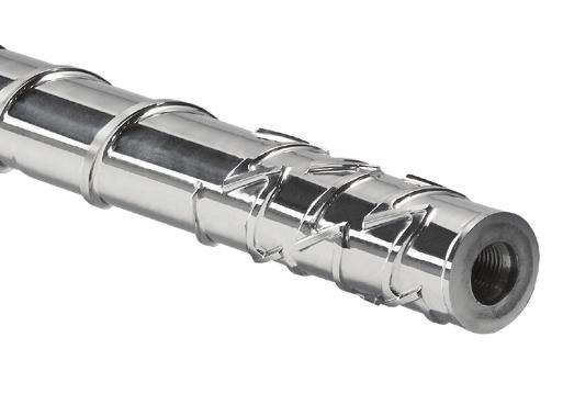 Bimetallic Barrels Xaloy X-800 Featuring a composition of tungsten carbide particles uniformly dispersed in a corrosion-resistant nickel alloy matrix, the Xaloy X-800 injection barrel
