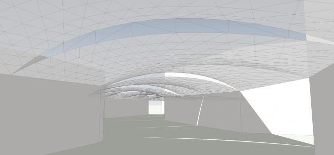 curved and more organic situations 6 m WIDTH Design application 38ºARCH CURVATURE In