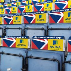 If a sponsor was to use Seat Supporter on the seats it would give the organisation massive promotional visibility and possibly make the club income in selling the space.