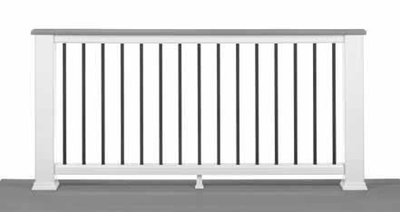 SECTION 4 CHOOSE YOUR RAILING PEBBLE GREY Trex