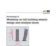 Workshop Conducted a workshop on tall building seismic design and analysis issues (2007) 35 practitioners, researchers, and building officials Identified and prioritized about 30 issues (large and