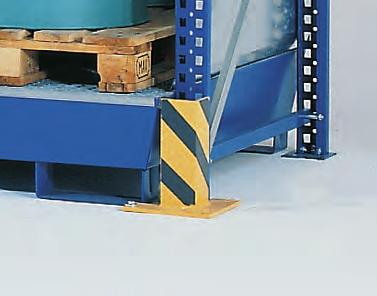 K34-4602 Components matched for required loads and volumes Sturdy galvanized grating provides secure, easy to load base for pallets on both levels