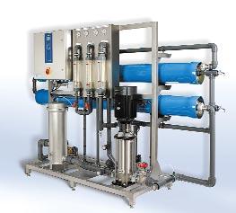 We welcome the challenge! Industrial scale 2-stage reverse osmosis equipment.