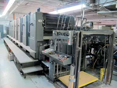 ONLINE PRINTING AUCTION COMPLETE PLANT CLOSURE: SHEET FED PRESSES COMPLETE BINDERY DIE CUTTERS CTP SYSTEM PACKAGING MACHINES MATERIAL HANDLING One Hill Drive, St.