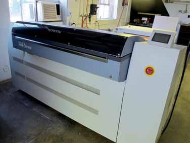 Printing Press Model 102SP+L Miller 5-Color Sheet Fed Printing Press Model TP-38A 2004 Screen Platerite 8100 CTP System Model PTR8100 Kluge Die Cutter / Foil Stamper