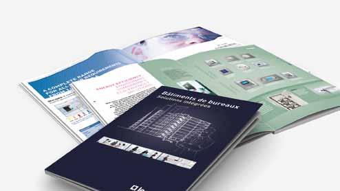 A variety of communication materials - catalogues, technical brochures, website, etc.