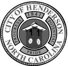 APPLICATION FOR EMPLOYMENT City of Henderson, N.C. AN EQUAL OPPORTUNITY EMPLOYER Instructions: Please fill out all sections of this application to the best of your ability.
