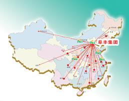 行业研究 ( 深度报告 ) Figure 7: Fufeng Group s Domestic Distribution Network Source: Fufeng web-site, Research Department of Changjiang Securities As the initiator of industry consolication, Fufeng has been