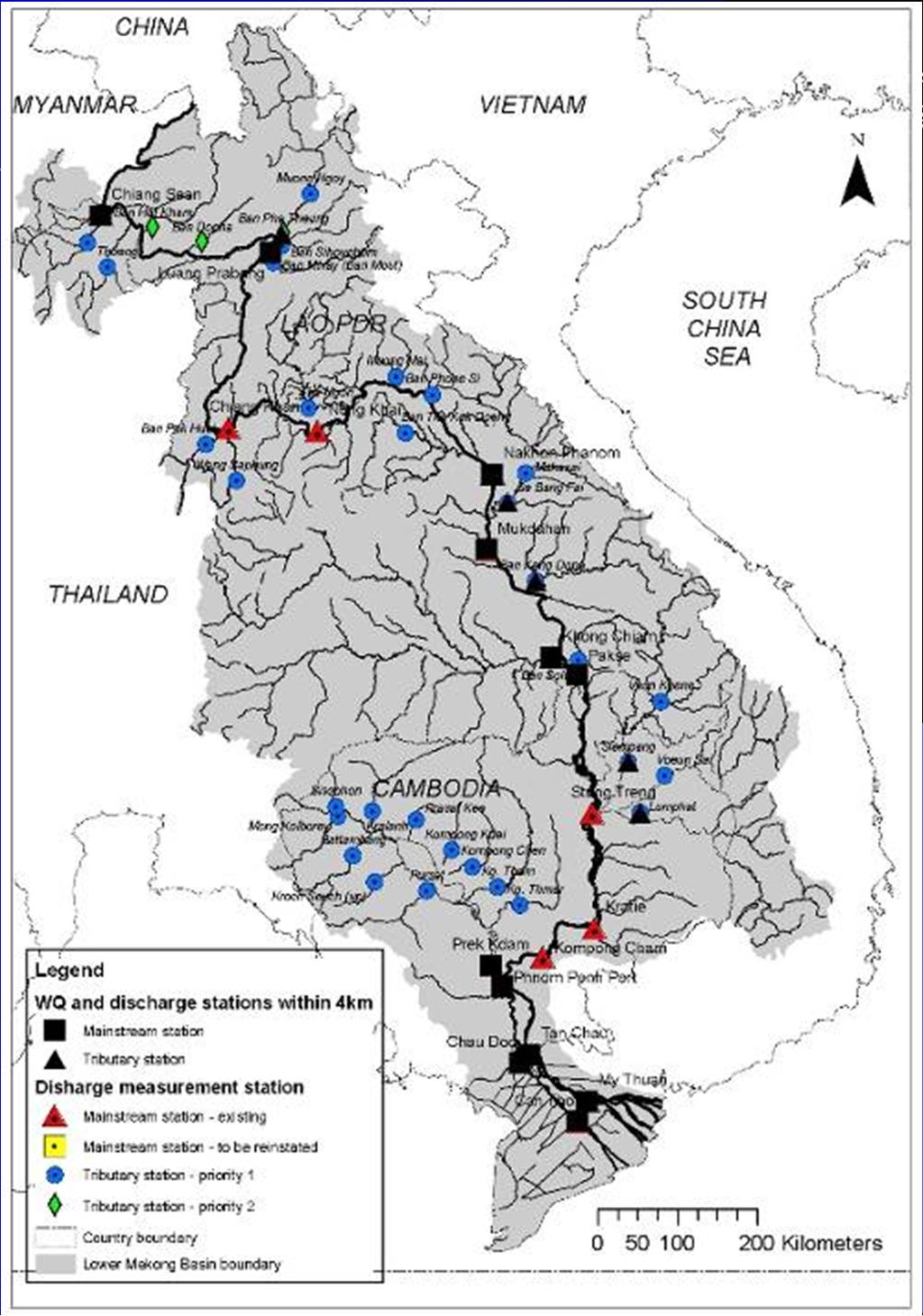 Core Activity 11 Integrate water quality, discharge and sediment monitoring networks (p61-65) Timeframe: 2009 or 2010 Synchronised