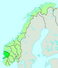 Hordaland county In population the