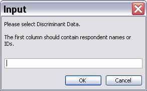 Discriminant data of new customers is available on the original OfficeStars