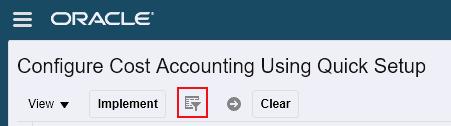 Chapter 5 Setting up Cost Accounting 5 Setting up Cost Accounting Setting up Cost Accounting Using Quick Setup You can set up Cost Accounting using the Configure Cost Accounting Using Quick Setup