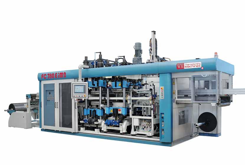 FC SPEEDMASTER plus The FC SPEEDMASTER plus is an automatic vacum pressure forming machine with servo plugs and with steel rule cutting technology.