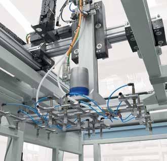 prevent vibration Ergonomic collecting with an integrated conveyor belt