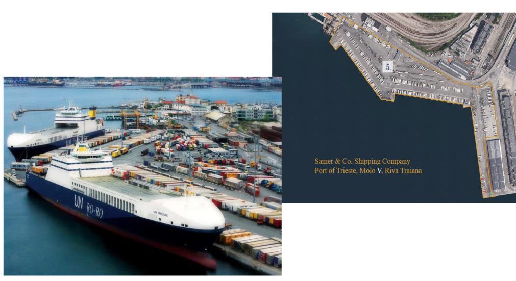 Full Partners Experience in the Trieste pilot site: focus on Samer Shipping Terminal UNITS Task Force Sea Freight Issues: The Samer Shipping Terminal experience Samer & CO. - Shipping S.p.A.