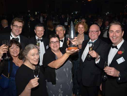The awards reflect the invaluable contribution project managers make in all sectors of society and the event provides an opportunity for industry professionals to meet with colleagues and entertain