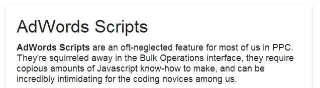 What Are Scripts?