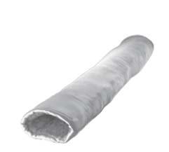 himney Relining DuraLiner Two-Ply Insulation Sleeve Use with DuraLiner round and oval flex lengths above the first clay flue tile to meet UL 1777 standards.