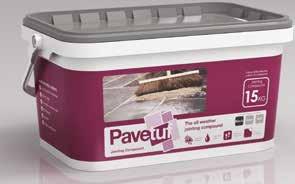 46 Natural Paving Pavetuf Jointing Compound 47 Pavetuf Jointing Compound How to use the Pavetuf Jointing Compound Pavetuf Jointing Compound is a quick and simple way to securely