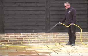 apply, durable and eco friendly 3 Using a stiff broom, brush the Compound into the joints ensuring that they are completely filled.