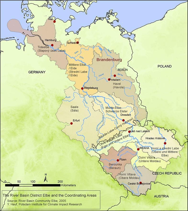 The Elbe Basin Transboundary: Entirely within the EU Germany (sev.