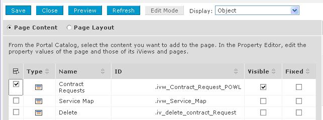 Select the POWL iview assigned to
