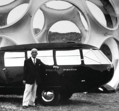 Figure 4.4 Buckminster Fuller s Dimaxion car prototype.