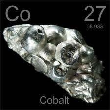 Cobalt Palladium Rhodium Scandium Some By-Product Metals of Nickel 27 September 2011 NiEE item 10 9 Cobalt Normally associated with copper or nickel, 44 % of world production came from nickel ores
