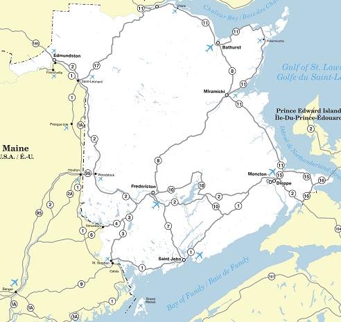 New Brunswick at the Centre 27 New Brunswick Airports Layer Criteria (abridged) Result National Atlantic Region Provincial The National Airport System and other major regional hubs The National