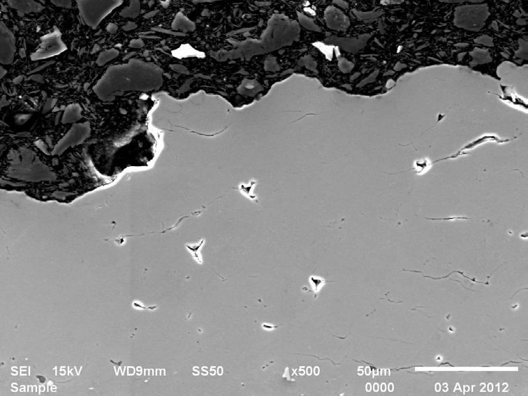 Cross-sectional Microscopy of Cold Sprayed 5083 12 400 C