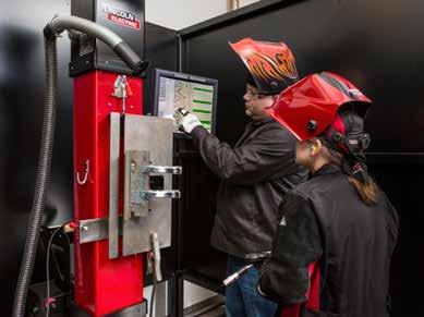 Level 2 U/LINC Curriculum closely matches state and AWS intermediate career development guidelines Advanced Multi-Process Welders Tackle more materials, projects and arc welding processes with an