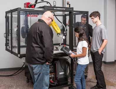 Advanced Technologies Advanced Systems for Advanced Manufacturing Top schools set a mission to prepare the next generation of welding leaders Adopt