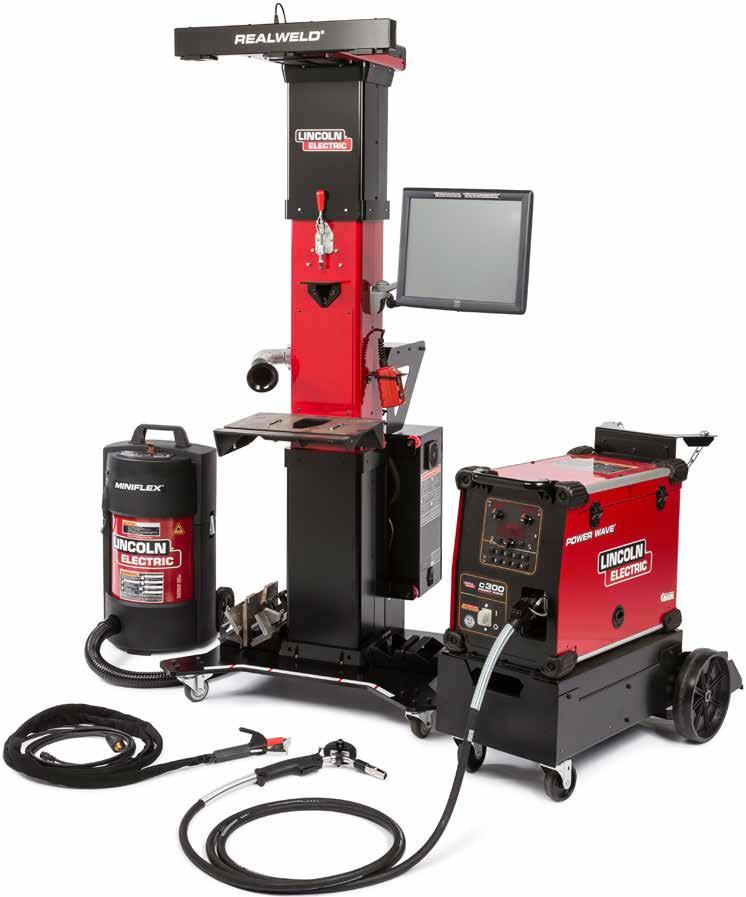 students welding in less time at lower costs - Facilitates skills training and the