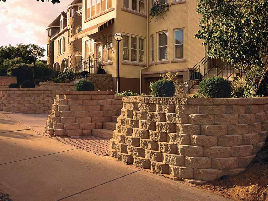 Diamond 3-Way Face retaining wall system Manufactured by: 3299 International Place Dupont, WA 98327-7707 Phone: 253-964-5000 Fax: 253-964-5005 Email: marketing@basalite.