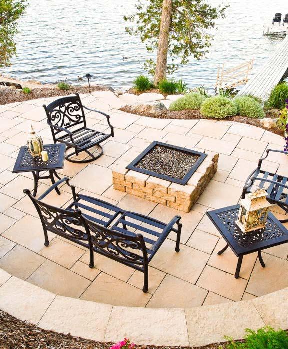 DIMENSIONAL FLAGSTONE For those who enjoy the rustic appeal of flagstone but are looking for a more lineal and dimensional appearance, Dimensional Flagstone by Brown s is the best of both worlds.